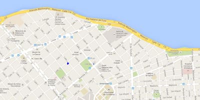 Vedado แผนที่